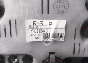 Licznik EU LHD wersja europejska YAC113440 RANGE ROVER P38 4.6 V8 3