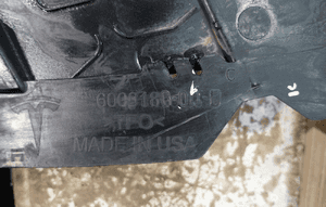 Tesla model s 2012- listwa osłona dolna zderzaka tył 6008180-00-B 8