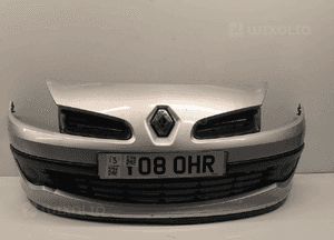 Zderzak przód przedni renault clio 3 iii TED69 srebrny 1