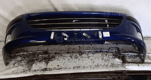 Zderzak przód przedni do peugeot 407 eged granat granatowy halogeny 1