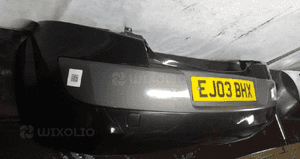Zderzak tył tylny do renault megane ii 2 NV676 czarny 4