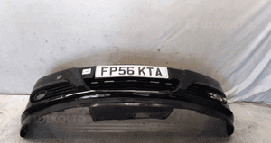 Zderzak przód przedni opel astra h 3 iii Z20R czarny halogeny 1