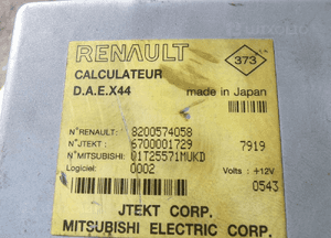 RENAULT TWINGO II WSPOMAGANIE ELEKTRYCZNE KOLUMNA 8200574058 4