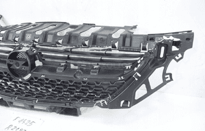 Opel adam 2012- atrapa grill zderzak przód 13355289 6