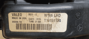 Wentylator silnik dmuchawy nagrzewnicy rezystor Mercedes GL X166 W166 T1015113G 5