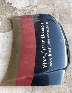 Mercedes ML 163  maska  pokrywa silnika  zamek granatowa lakier 189 2