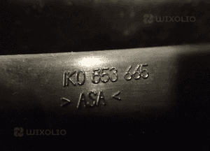 Vw jetta kratka zderzaka lewy przód 1K0853665 radom 3
