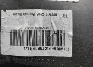 PEUGEOT 308 II T9 BOCZEK DRZWI PRAWY TYŁ TYLNY SKÓRA 98030888ZD 3