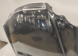 Mercedes w203 c klasa 00-07 MASKA POKRYWA SILNIKA GRILL ZAWIAS KOD LAK:c768 5