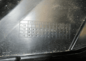 Grill gril atrapa isuzu d-max dmax lift 2015 20
