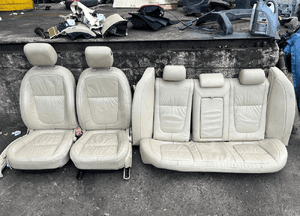 Siedzenia fotele komplet skórzane wnętrze idealne Jaguar XF X250 1