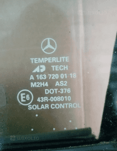 Drzwi lewy przód przednie lewe Mercedes ML W163 3