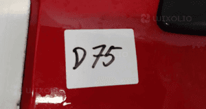 Zderzak przód przedni do volkswagen vw golf v 5 LP3G czerwony 2