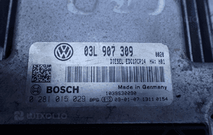 KOMPUTER STEROWNIK SILNIKA VW PASSAT B6 2.0 TDI 03L907309 RADOM 3