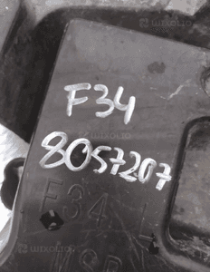 Bmw F34 F34 lift ślizg zderzaka lewy tył 8057207 4