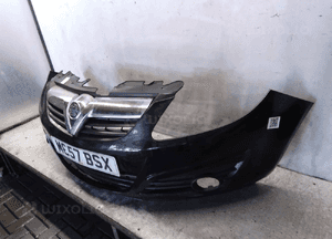 Zderzak przód przedni opel corsa d Z20R czarny 3