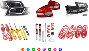 Zawieszenie Gwintowane VW POLO 6N2 99-02 Blueline 2