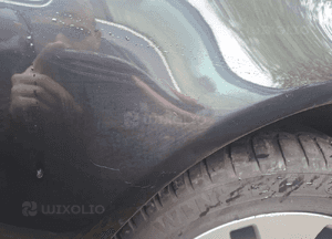 Audi A4 B7 błotnik przód przedni  prawy LY9B 6
