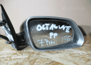 Lusterko prawe przód przednie skoda octavia ii lift 7 pin 2