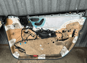 MERCEDES S 222 tapicerka drzwi boczek Bumaster  boczki przód tył long czarna  skóra ambilight 9