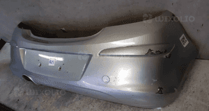 Zderzak tył tylny opel corsa d Z157 srebrny 3