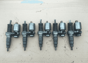 Wtryskiwacze wtryski pompowtryski komplet 5 sztuk DELPHI MSC100670 LAND ROVER DISCOVERY 2 II / DEFENDER 2,5 TD5 10P 1