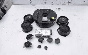 Głośniki subufer wzmacniacz bose 4L0035223D audi Q7 4L 1