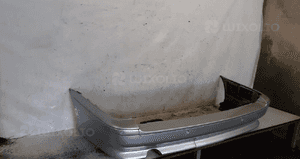 Zderzak tył tylny bmw E39 touring kombi pdc czujniki zaślepka na hak srebrny titansilber 3