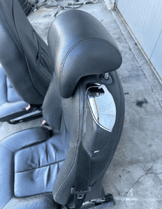 mercedes cl 215 fotel przedni lewy prawy siedzisko   kanapa skóra grzany wentylowany masaż moduł fotela 7