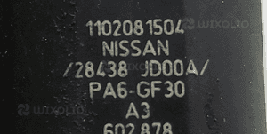 CZUJNIK PARKOWANIA COFANIA PDC NISSAN QASHQAI I J10 28438JD00A 2006-2013 7