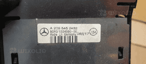 Wyświetlacz PDC Mercedes C-Klasa W203 A2095452432 6