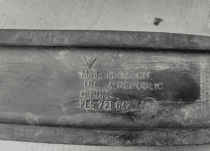 Nakładka na pedał pedału gazu Porsche Cayenne II 7L5721647 2