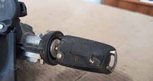 #PRZEŁĄCZNIK ZESPOLONY PAJĄK ze STACYJKĄ i KLUCZYKIEM OPEL ASTRA H / ZAFIRA B  nr 13198906 6