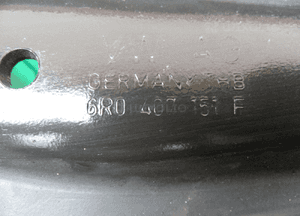 WAHACZ LEWY PRZÓD FABIA AUDI A1 2013 6R0407152F 2