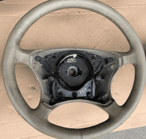 MERCEDES S 220 CL 215 kierownica szara beżowa czarna skórzana 12