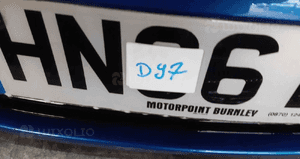 Zderzak przód przedni do renault megane 2 ii halogeny TEI45 niebieski 4