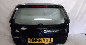 Klapa tył tylna bagażnika volkswagen passat B6 kombi LC9X czarny zgnita 1