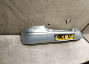 Zderzak tył tylny do toyota yaris i 1 lift fl 1F8 błekitny 3