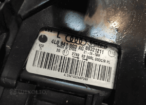 Audi Q7 4L lift lampa przód xenon led lewa lub prawa uk oryginał 15