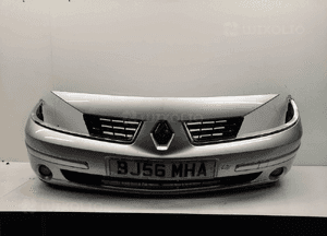 Zderzak przód przedni do renault laguna ii 2 lift fl TED69 srebrny halogeny 1