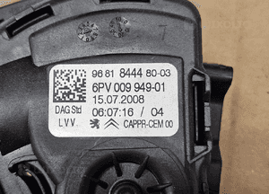 Peugeot 207 1007 1.4 1.6 pedal potencjometr gazu 0280755128 9681844080 9681844480 9682805780 6