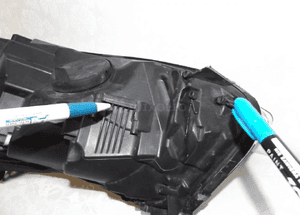 Lampa przednia prawa lewa renault captur soczewka 2013- 3