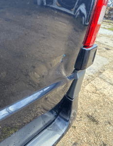 MERCEDES vito 447 drzwi tył skrzydełka zawiasy  lampa zderzaka pdc lakier 5890 8