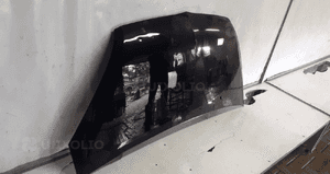 Maska pokrywa silnika mitsubishi colt 6 vi X19 czarna 3