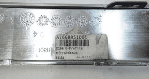 Mercedes ml W166 2011- listwa dokładka chrom zderzaka tył A1668851001 5