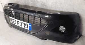 Zderzak przód przedni ford focus MK.2 2 ii lift fl H4 szary grafit halogeny 4