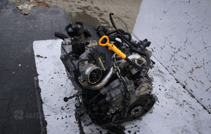 Silnik kompletny z klimą bnz volkswagen transporter T5 2.5 tdi 105 tys km 7