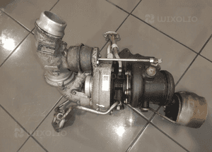 Mercedes W204 2.2CDI turbosprężarka turbina biturbo kompletna zdrowa oryg 4