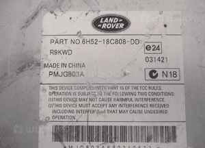 WZMACNIACZ RADIA JAGUAR XF I X250 6H52-18C808-DD 2