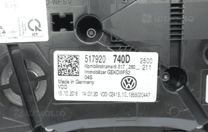 Licznik zegary vw sportsvan 517 16334KM 517920750D 5